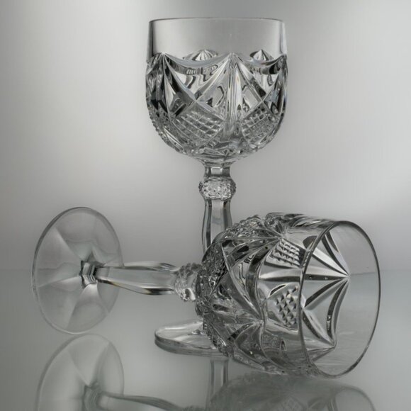 VINTAGE Crystal Glassware | Nachtmann Crystal Stemware | Beautiful Set for Two - Picture 3 of 5
